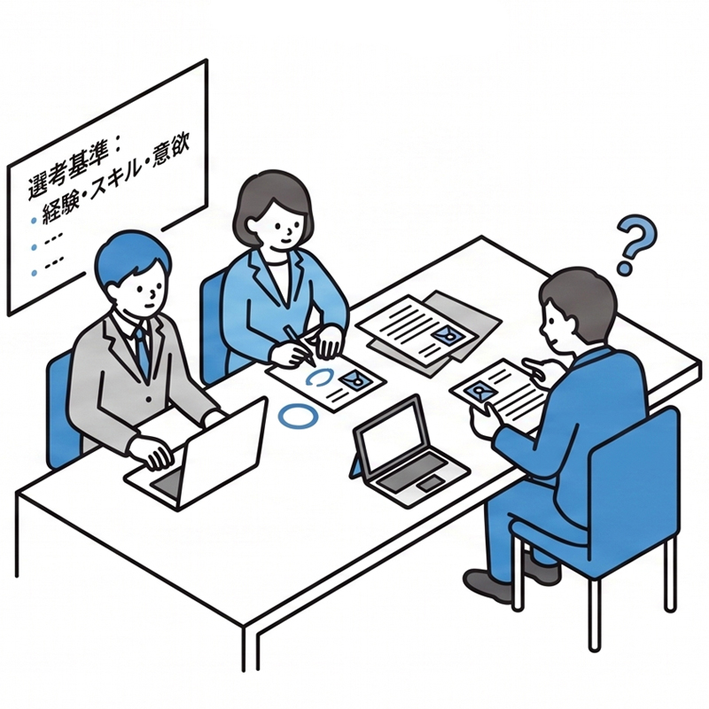 書類選考